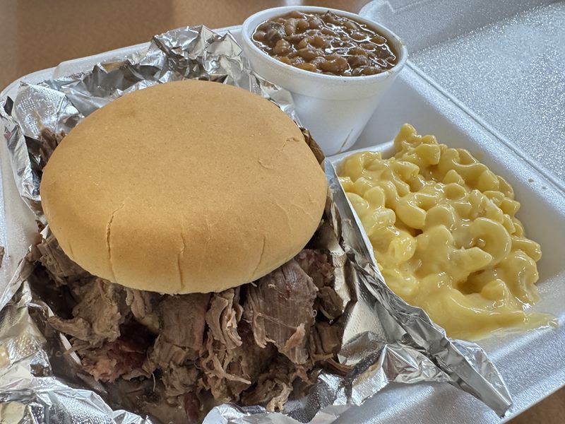 Smokin' Joe's BBQ food
